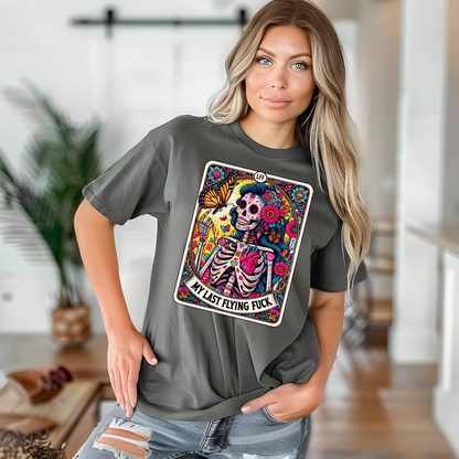 The My Last Flying Fuck Tarot Tee - Unisex T-Shirt