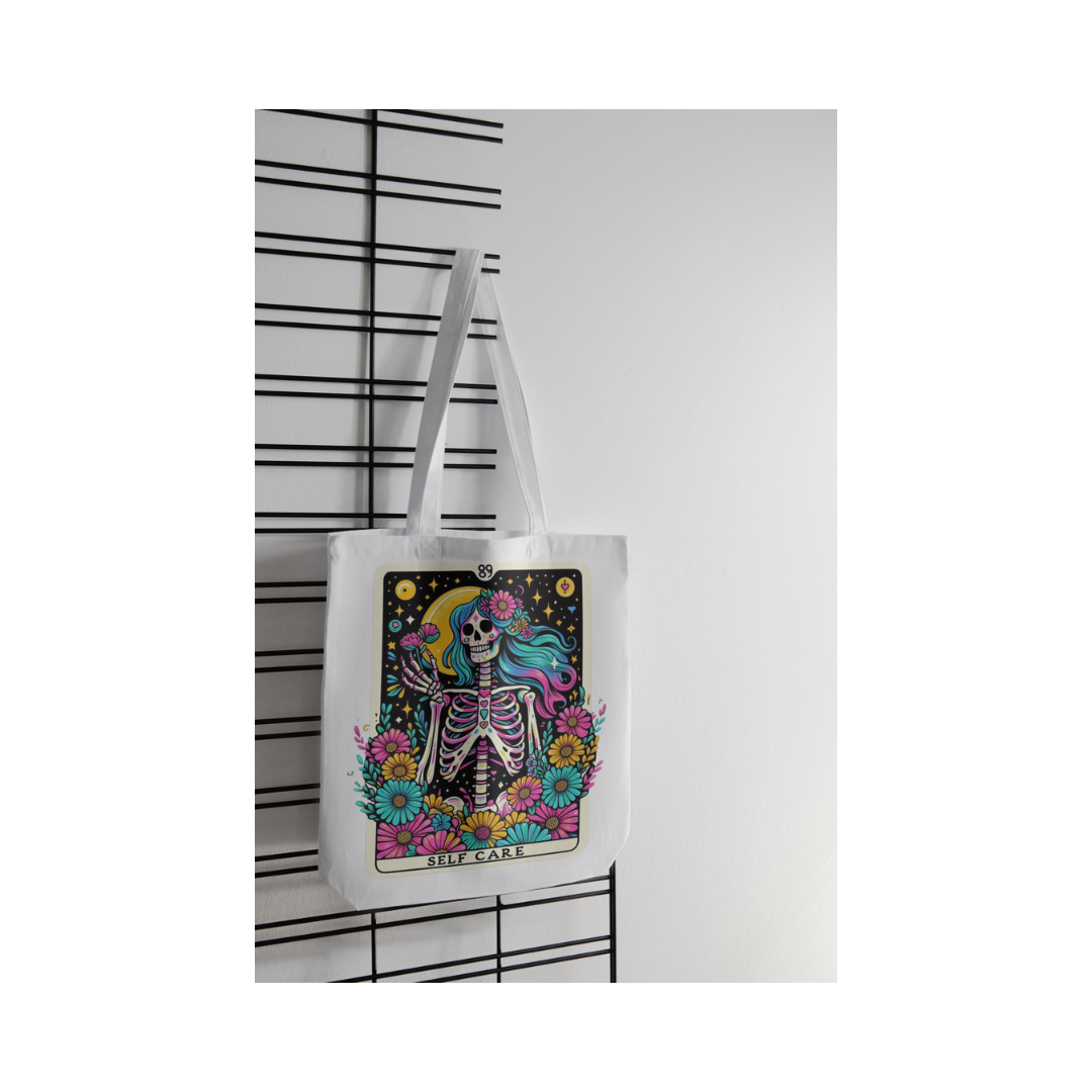 The Self Care Tarot Tote - Canvas Tote Bag