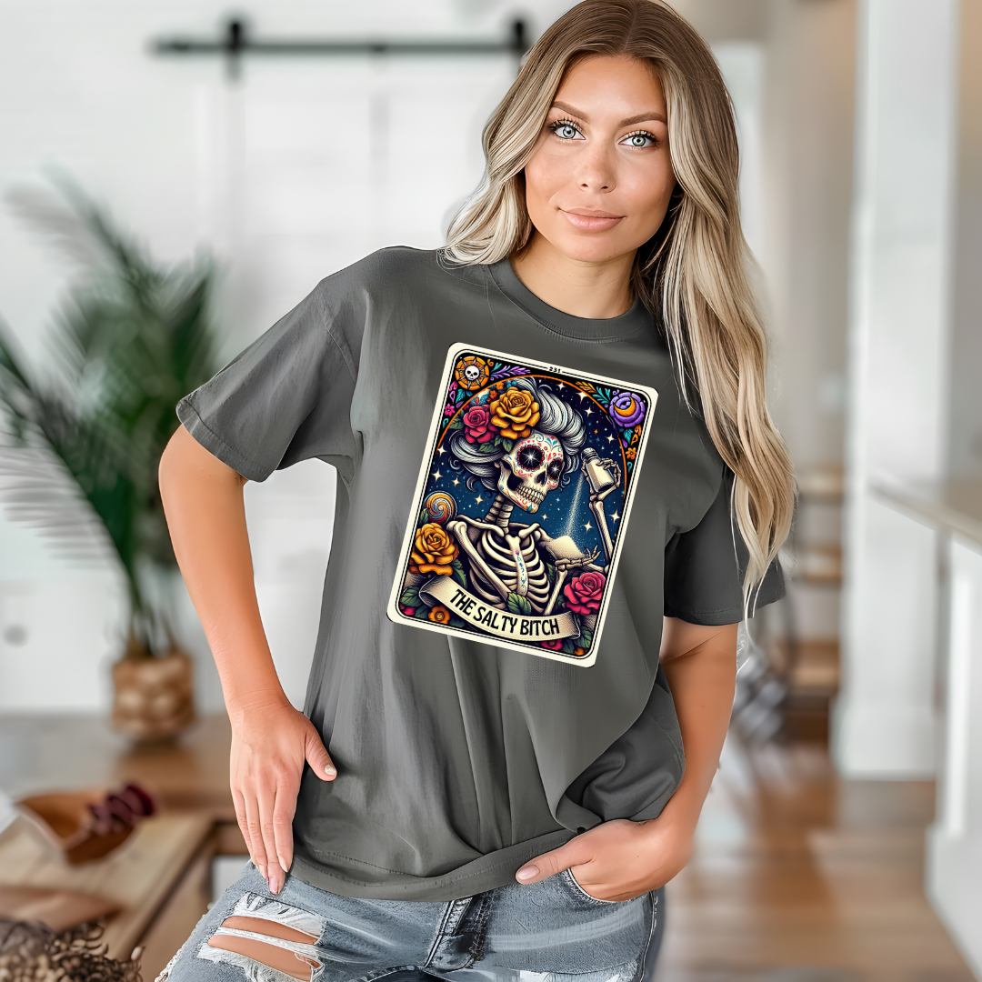 The Salty Bitch Tarot Tee - Unisex T-Shirt