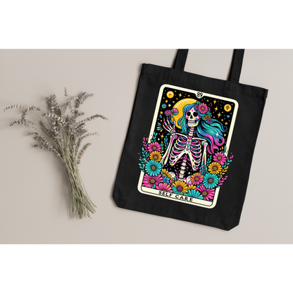The Self Care Tarot Tote - Canvas Tote Bag