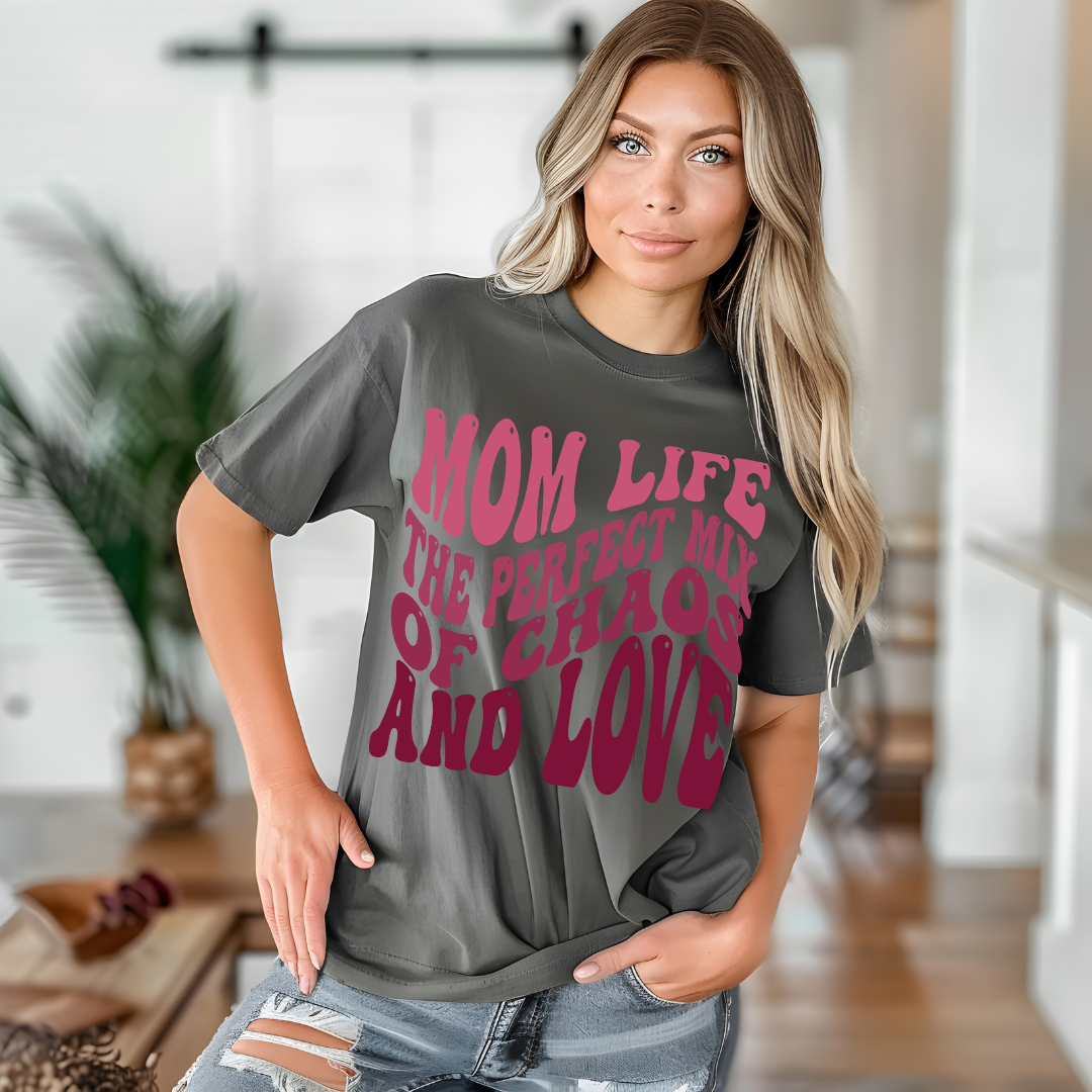 The Perfect Mix of Chaos and Love - Unisex T-Shirt