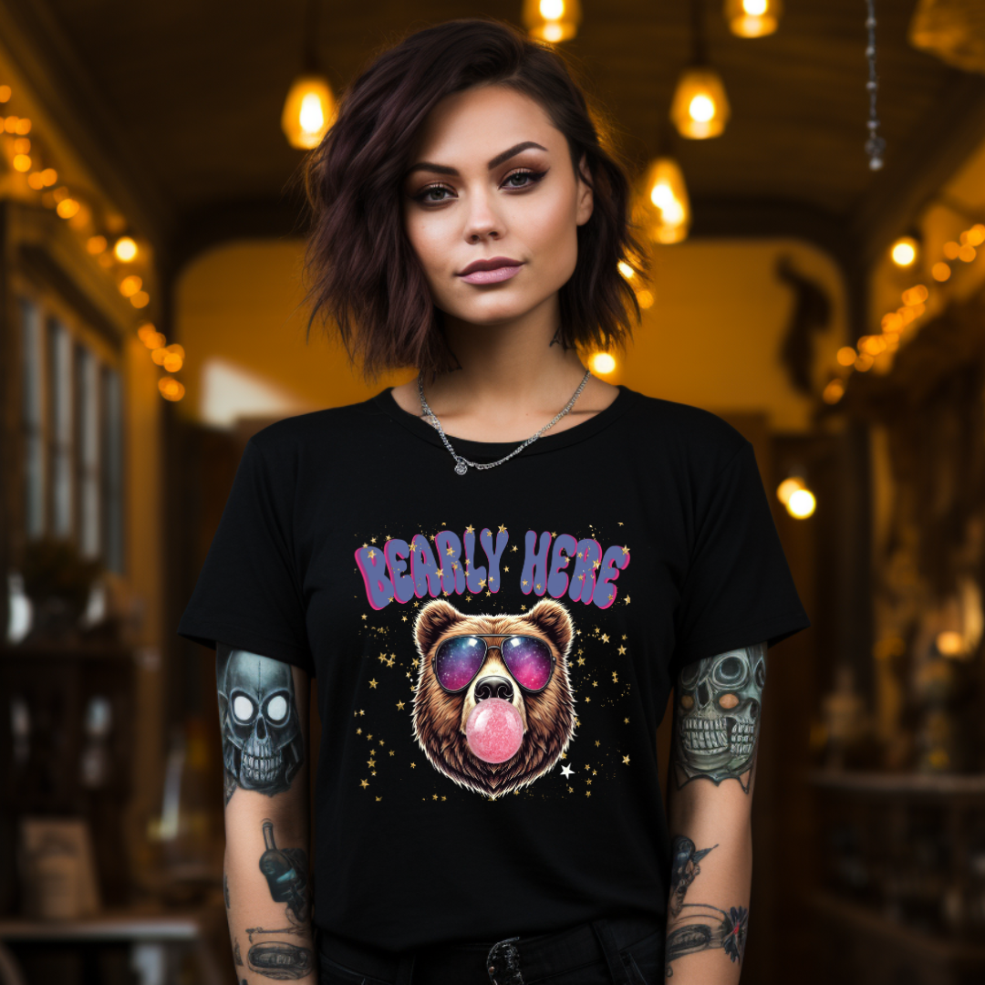 Bearly Here - Unisex T-Shirt