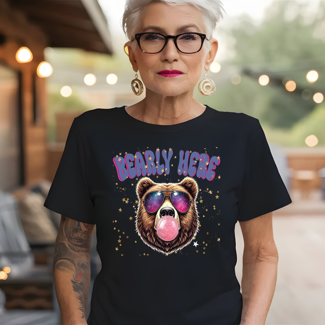 Bearly Here - Unisex T-Shirt
