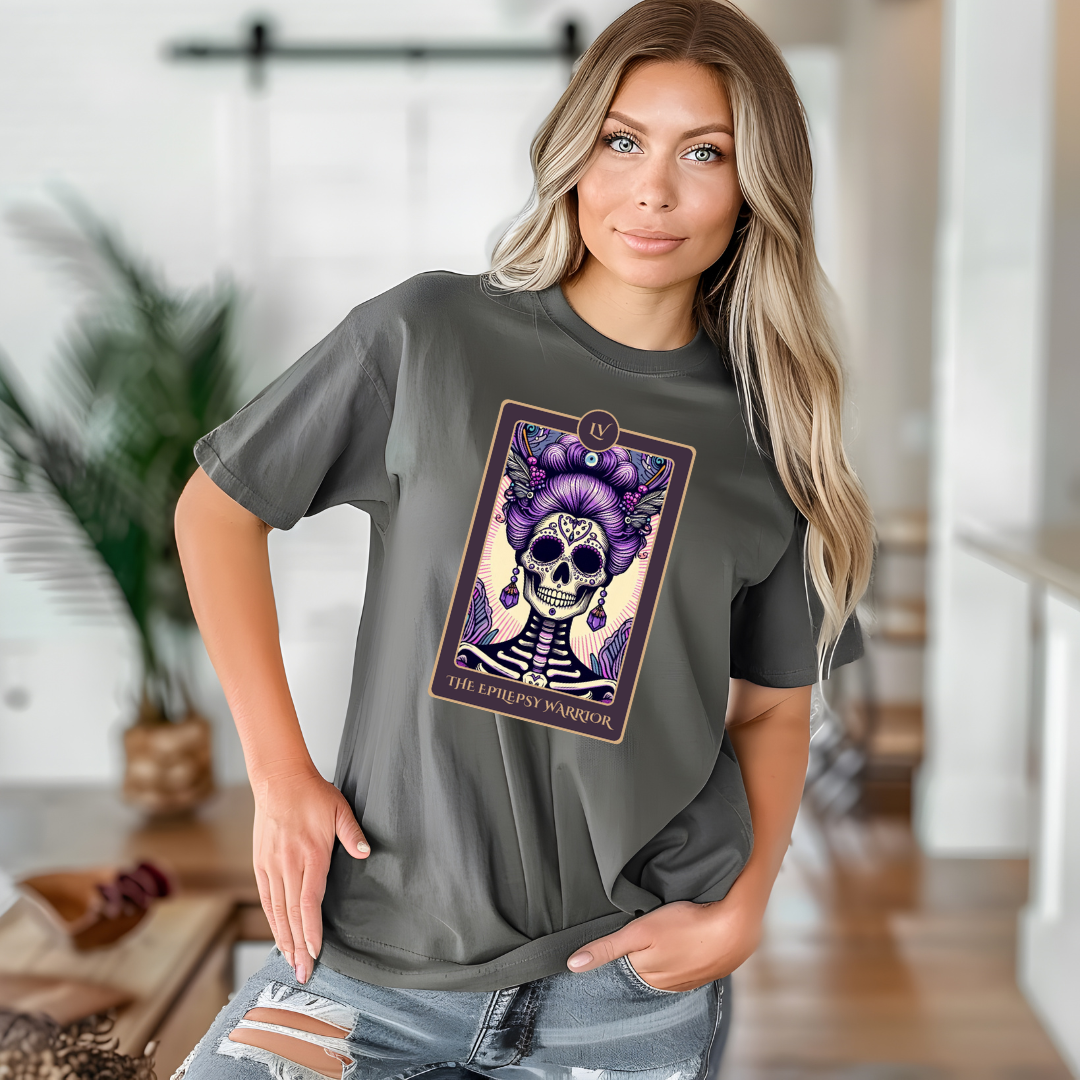 The Epilepsy Warrior Tarot Tee - Unisex T-Shirt