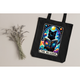 The Reader Cat Tarot Tote - Canvas Bag
