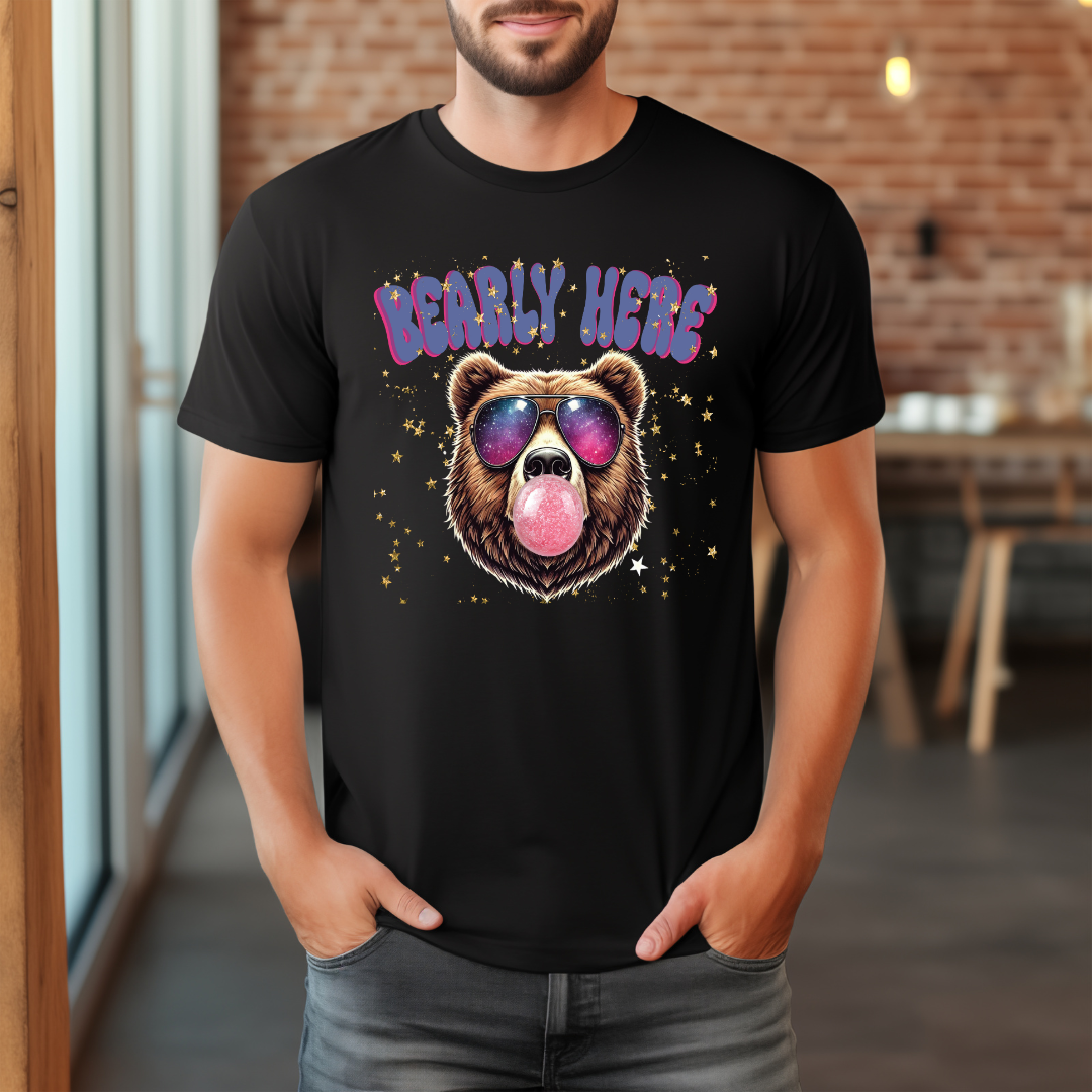 Bearly Here - Unisex T-Shirt
