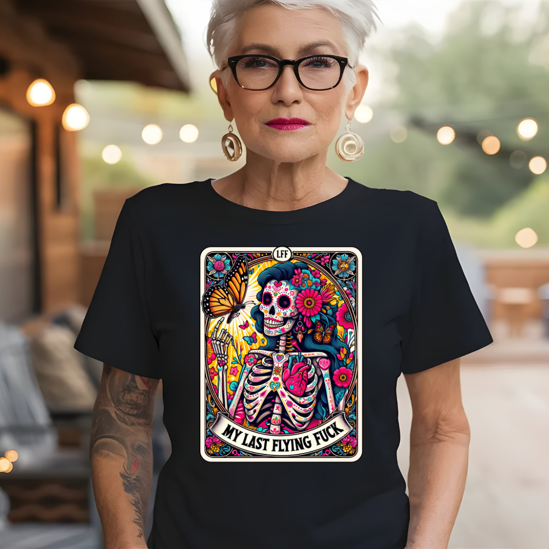 The My Last Flying Fuck Tarot Tee - Unisex T-Shirt