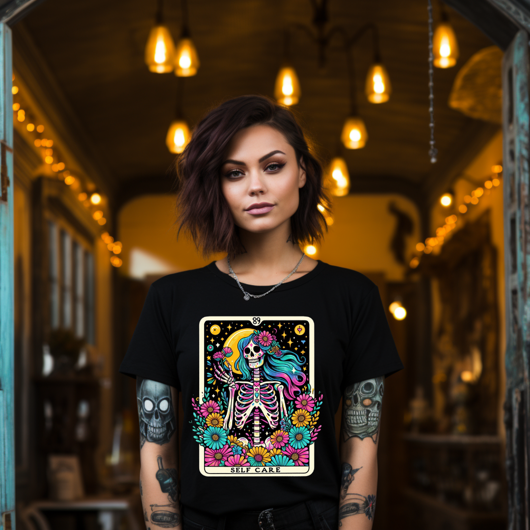 The Self Care Tarot Tee - Unisex T-Shirt