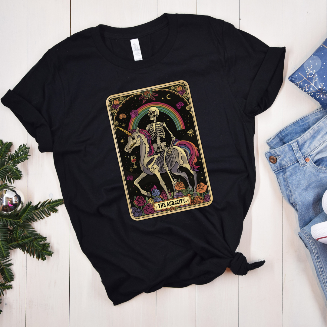 The Audacity Tarot Card - Unisex T-Shirt