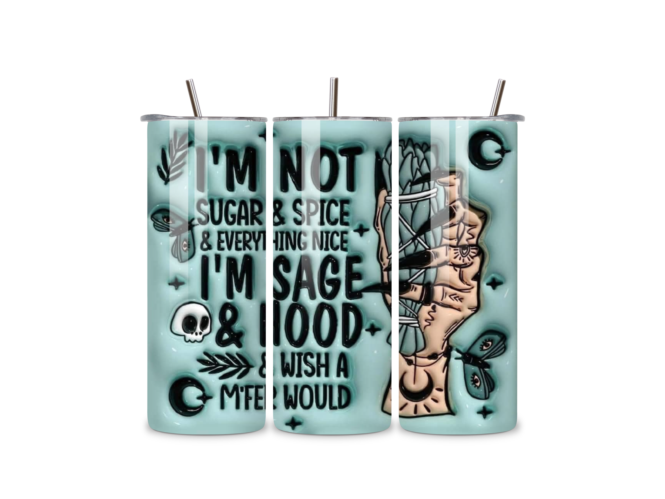 Sage & Hood - 20oz Stainless Steel Tumbler