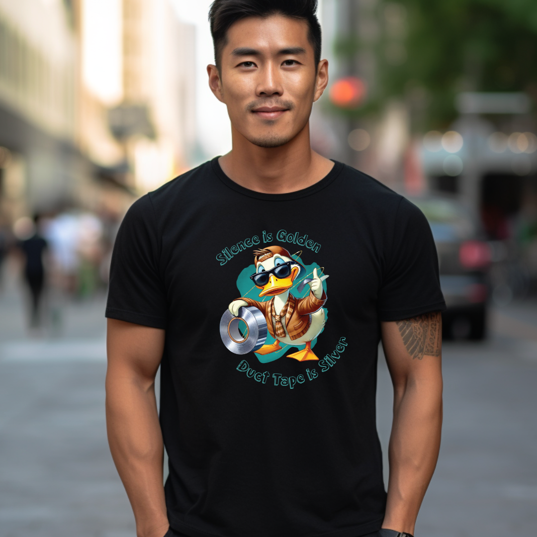 Silence is Golden, Duct Tape is Silver - Unisex T-shirt
