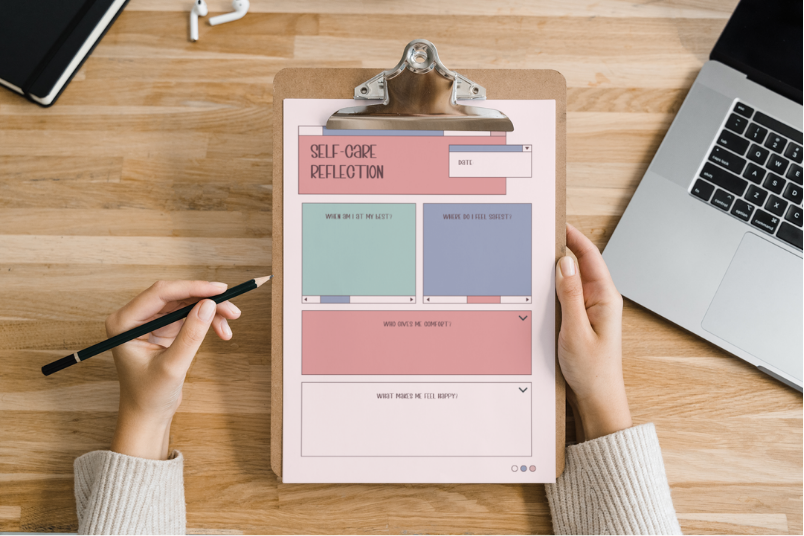 2024 Self Care & Wellness Planner - Digital download/Printable