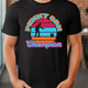 "Penny Can Champion" Vintage Style Unisex T-Shirt – Funny Retro Toss Game Tee | Paint Can Throwback Design