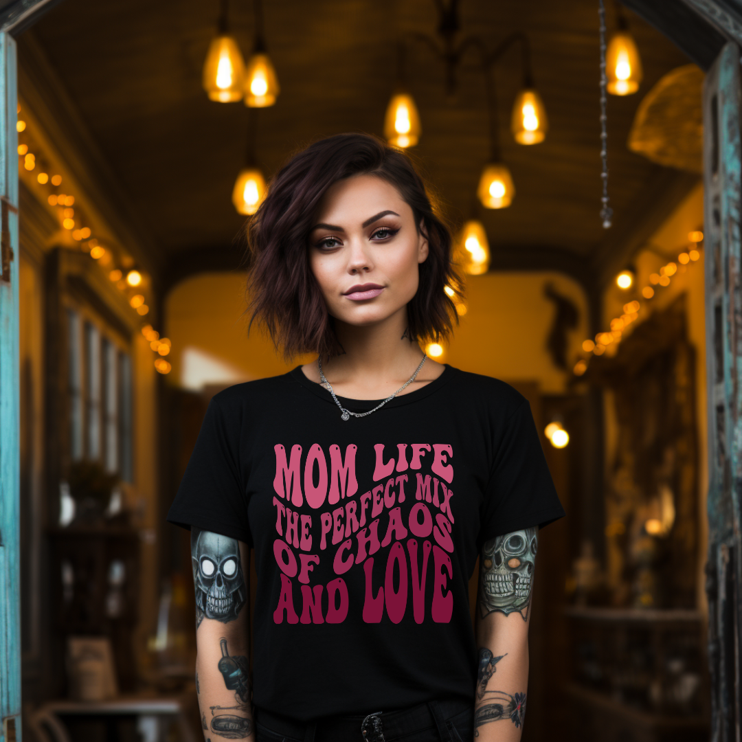 The Perfect Mix of Chaos and Love - Unisex T-Shirt