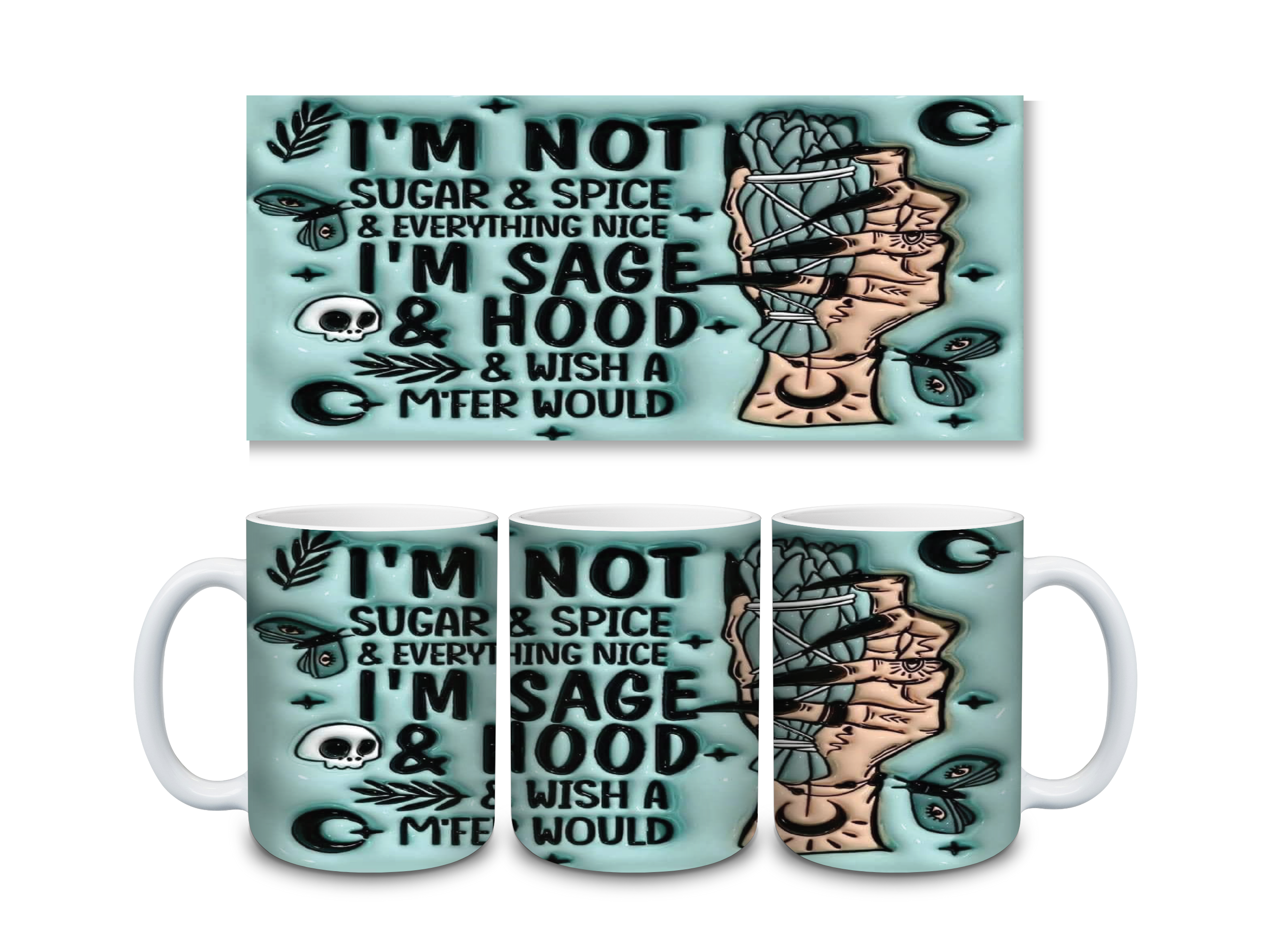 Sage & Hood - 15oz Ceramic Mug