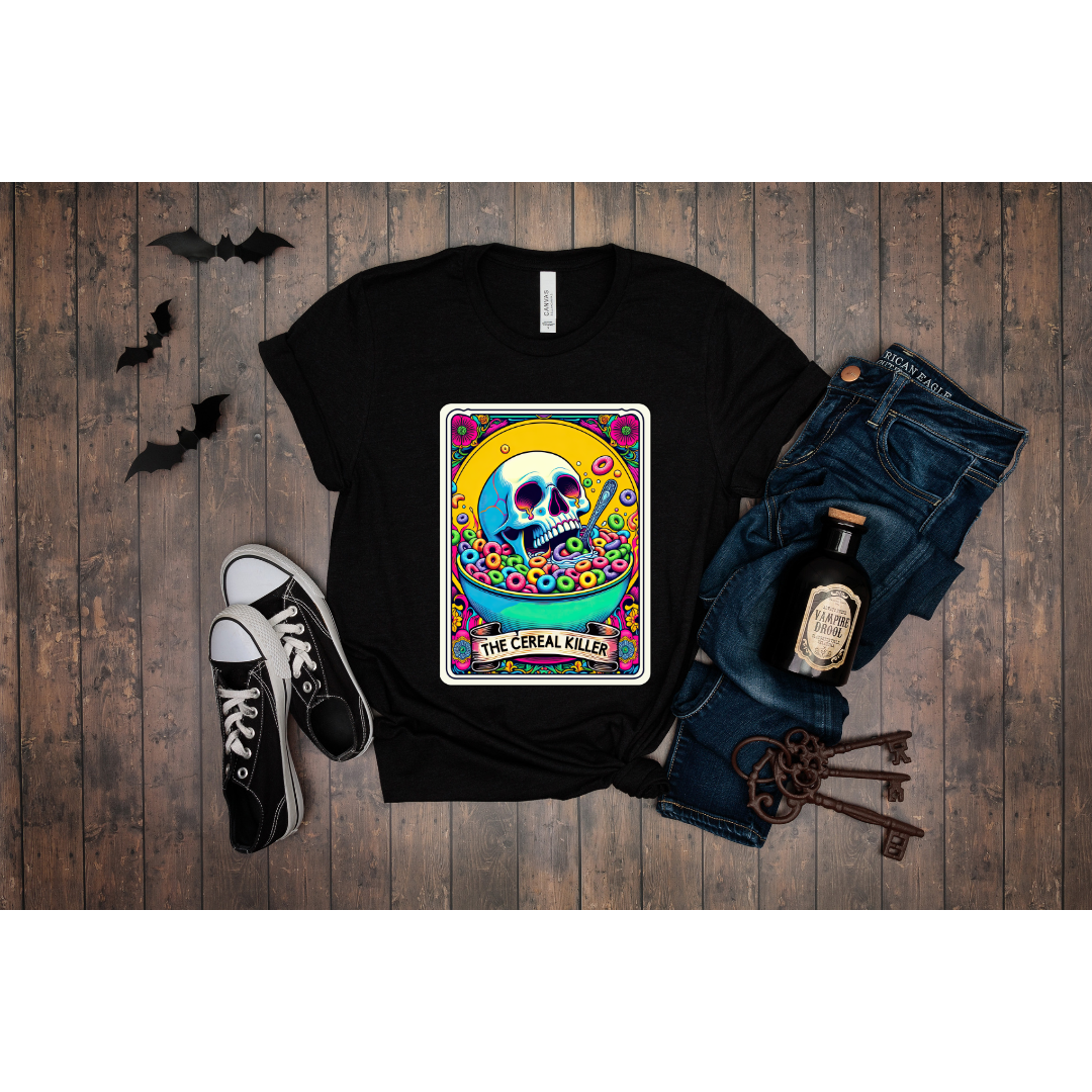 The Cereal Killer Tarot Tee - Unisex T-shirt