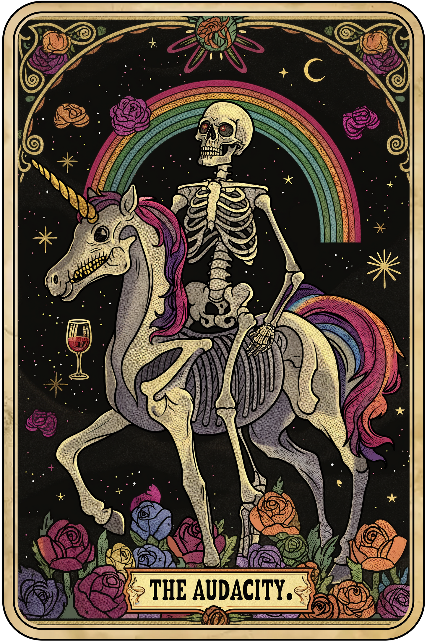 The Audacity Tarot Card - Unisex T-Shirt