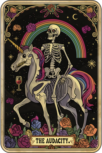 The Audacity Tarot Card - Unisex T-Shirt