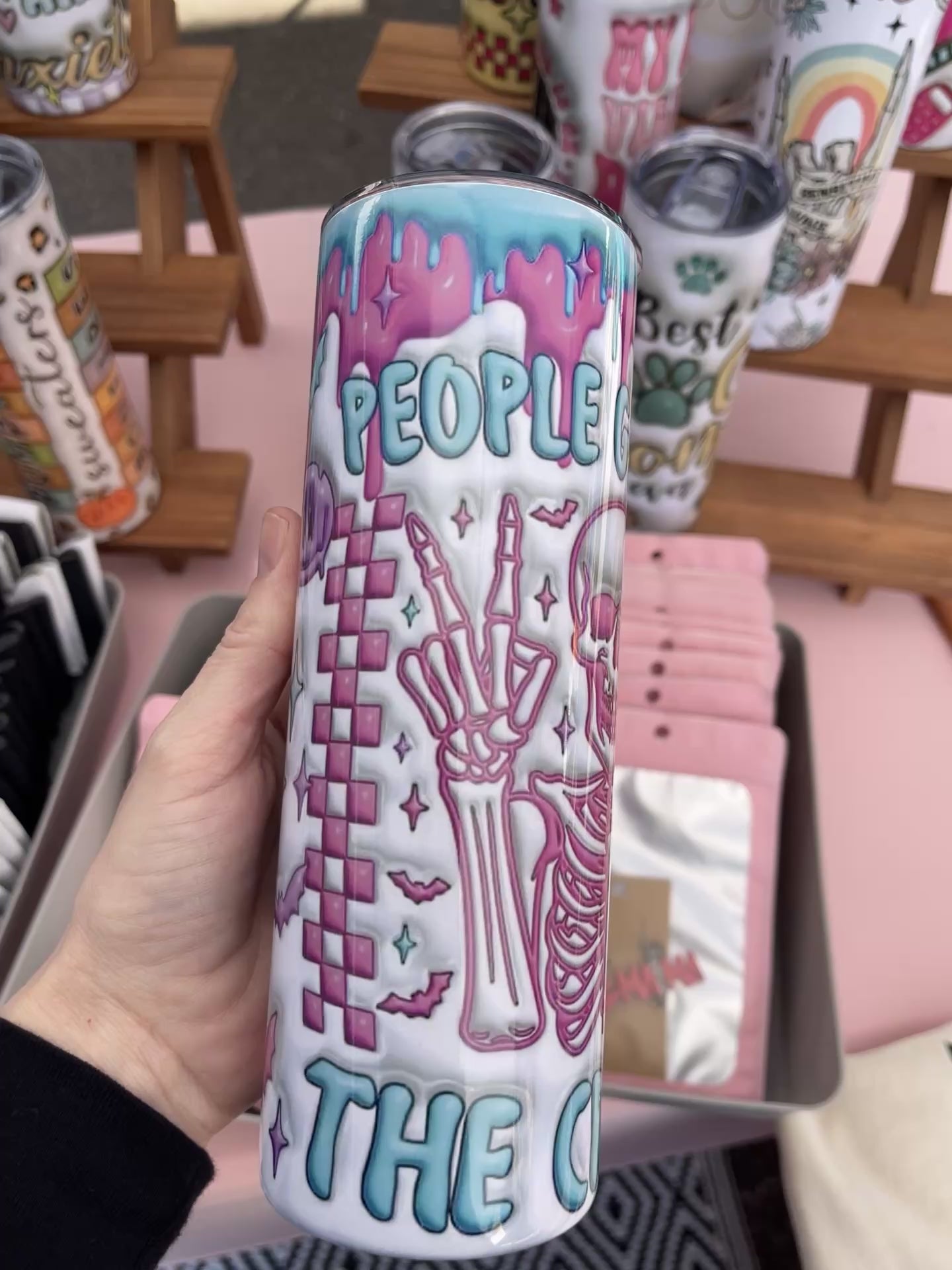 People Give Me The Creeps - 20oz Stainless Steel Tumbler